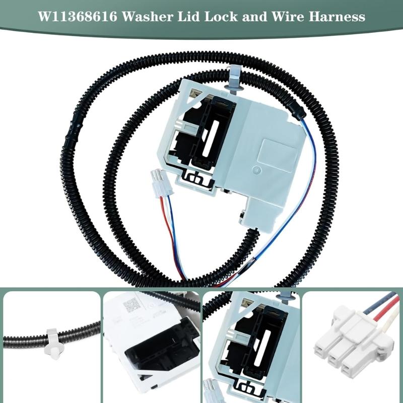 Замок крышки стиральной машины в сборе WH08X32657 Сервисные replacement kits замка крышки стиральной машины Стиральная машина Замок крышки Прочный