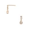 Vendome Earrings K10 Pink Gold White Topaz GAAA0355 TH [Official] [VA Aoyama]