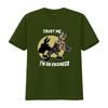Trust Me Im An Engineer Coyote Cartoon T Shirt for Men Casual Loose Fit vintage Washed Stylish Top For Everyday Wear fashion