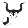 Witch Hair Accessories Ox Horn Hairband Evil Queen Evil Magic Witch Headpiece  Costume Accessory