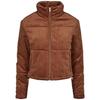 Doudoune Corduroy Femme - URBAN CLASSICS - Bordeaux - Streetwear - Automne Hiver