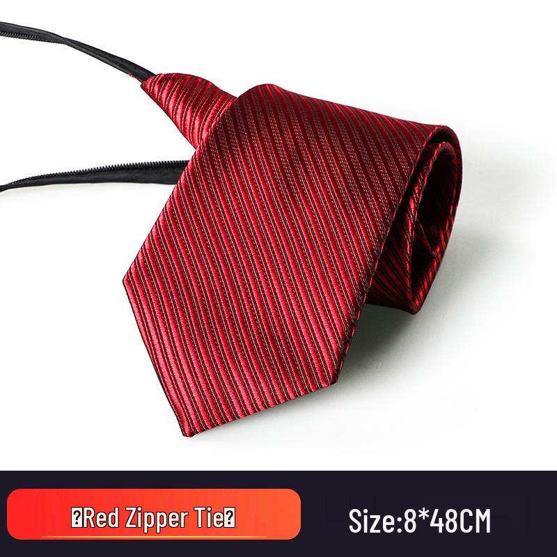 Men's Easy-Wear Zipper Tie for Work and Performance