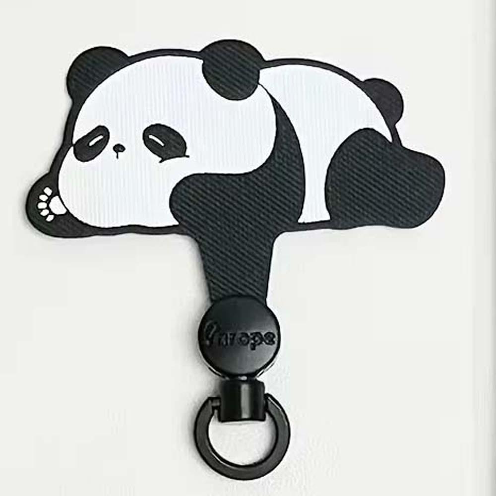 Safety Connecter Phone Tether Tab Cartoon Panda Cellphone Lanyard Patch  Hanging Rope