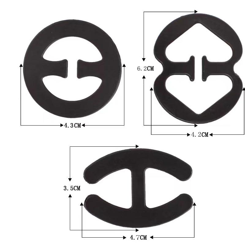 Adjustable Anti-Slip Invisible Bra Strap Buckle