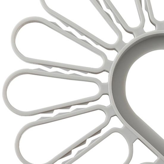 Sock Drying Rack with 32 Clips Strong Load-bearing Foldable Design Multipurpose Socks Underwear Laundry Hanging Rack