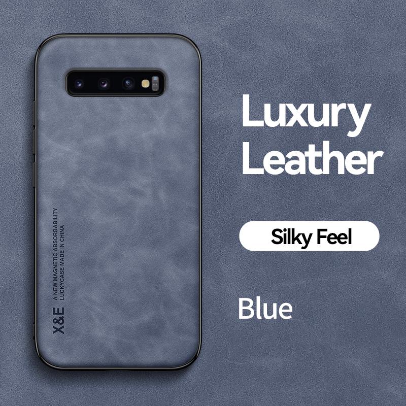 KEYSION Роскошный чехол из искусственной кожи для Samsung S10 Plus S10+ S10e S9+ Силикон+ПК Противоударная задняя крышка для телефона для Galaxy Note 9 8