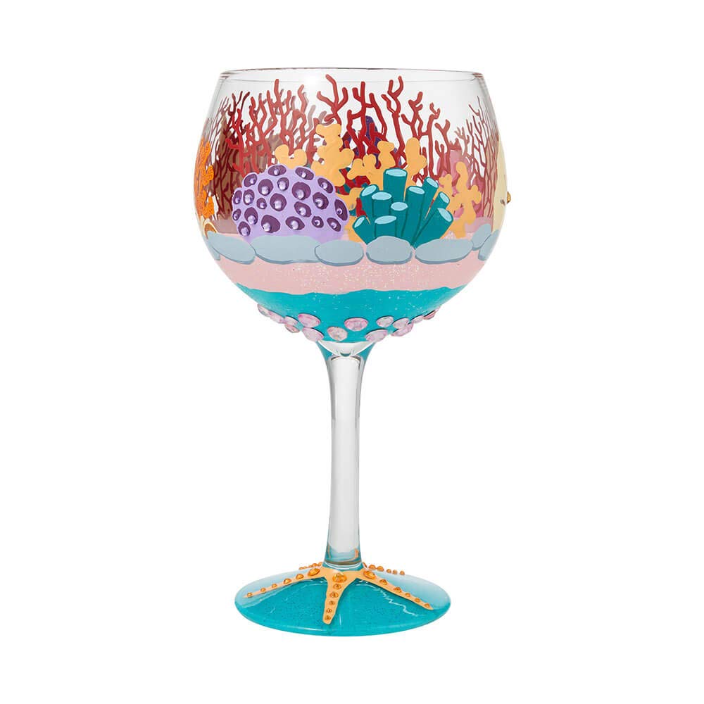 Lolita Copa Стеклянный КОРАЛЛОВЫЙ ТЕРРАРИУМ Artisan 6008468 24 унции