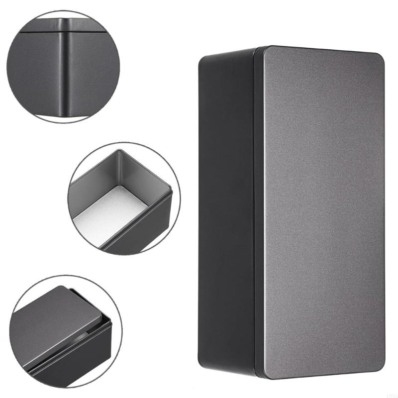 Multifunctional Metal Cash Keeper Box Portable Security Organiser Discreet Storage Solution For Indoor Outdoor Use