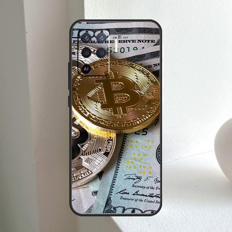 Чехол Bitcoin BTC Для OPPO A96 A76 A16 A5 A6 Pro A15 A17 A57 A18 A38 A58 A78 A98 A54 A74 A94 A40 A60 A80