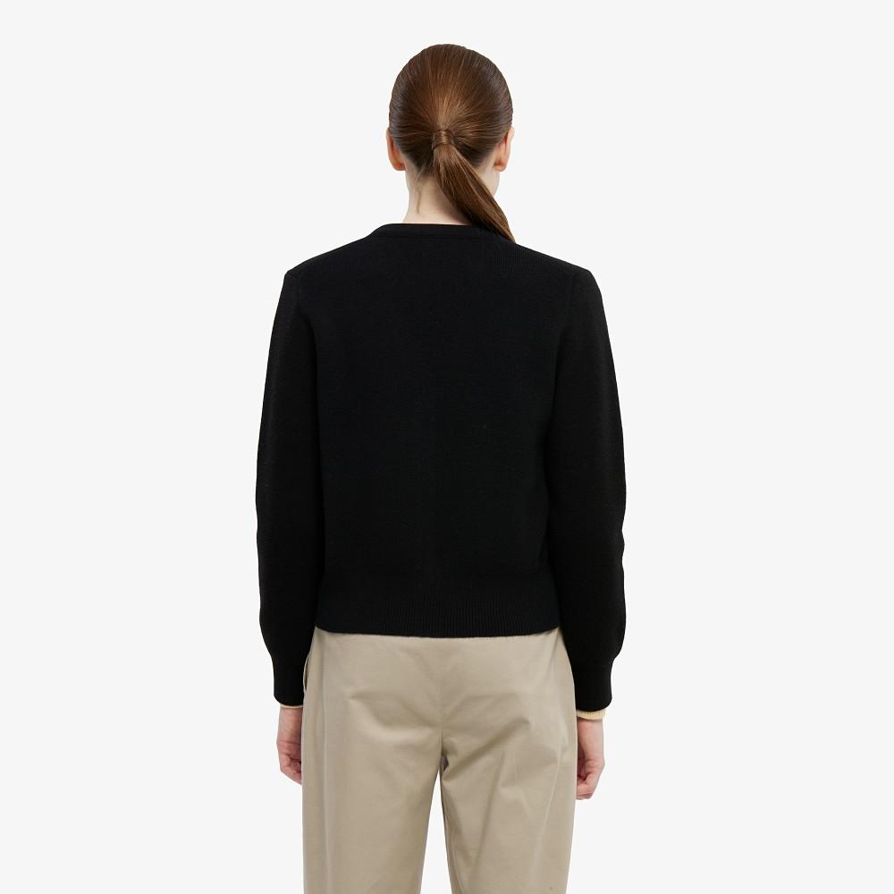 [Lacoste] Women's Basic V-Neck Cardigan AF209E-55N031