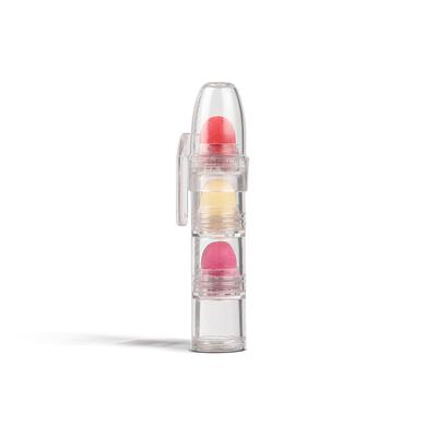 Бальзам для губ 3 в 1: Гибискус, Лилия и Кофе (6 г), 3 in 1 Lip Balm Hibiscus, Lily & Coffee,