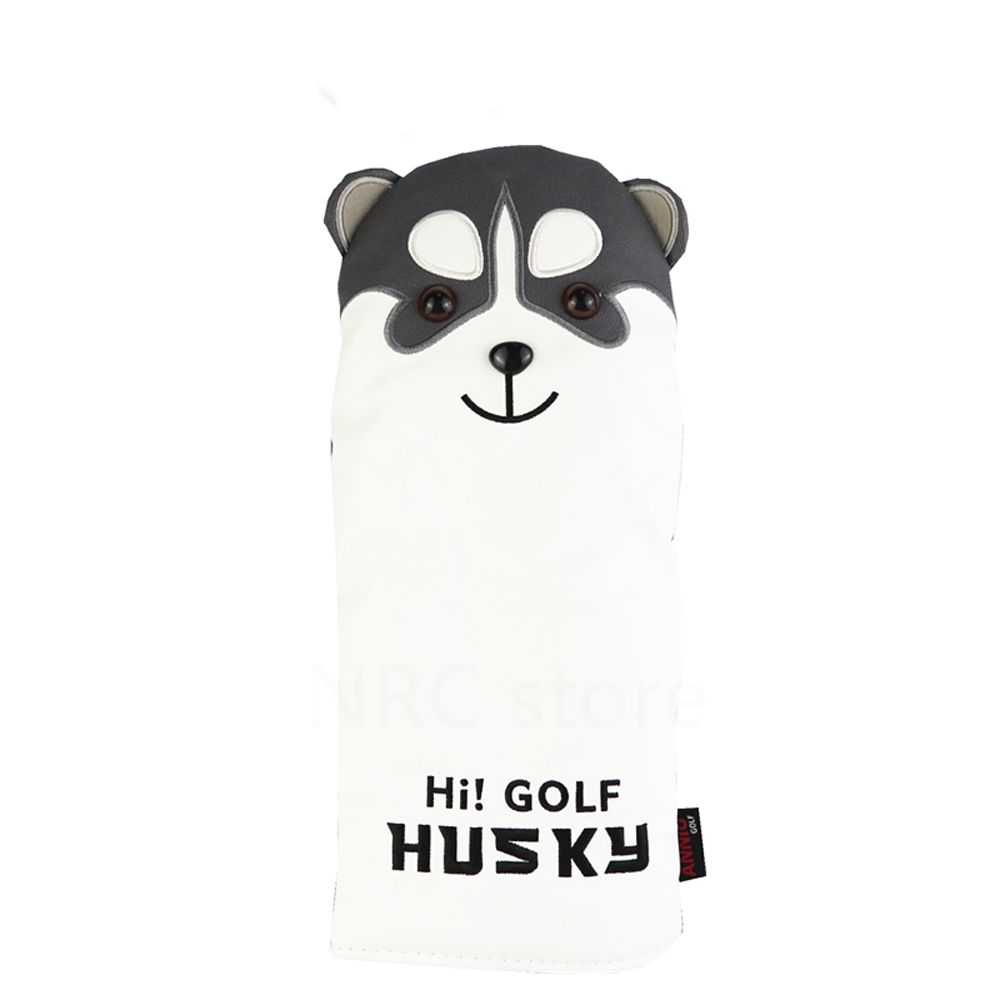 Putter Club Head Protector Golf Putter Cover Wood Head Covers Husky Design Golf Club Headcover