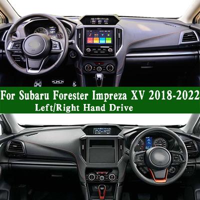 Для Subaru Forester Crosstrek Impreza XV GT GT7 GTE SK SKE SK9 SK7 2018-22 Коврик на панель приборов Покрытие панели приборов Коврик на панель Защита от грязи