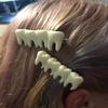 Girl Teeth Hair Clips Halloween Gothic Style Tooth Shape Hairpins Glow In the Dark Hair Pins Hair Accessories