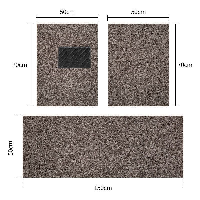 Auto Car Floor Mat Car E with Floor Mat Wire Ring Neutral Can Be Cut by Self-Cutting Single Main and Co-Pilot Car Floor Mat-