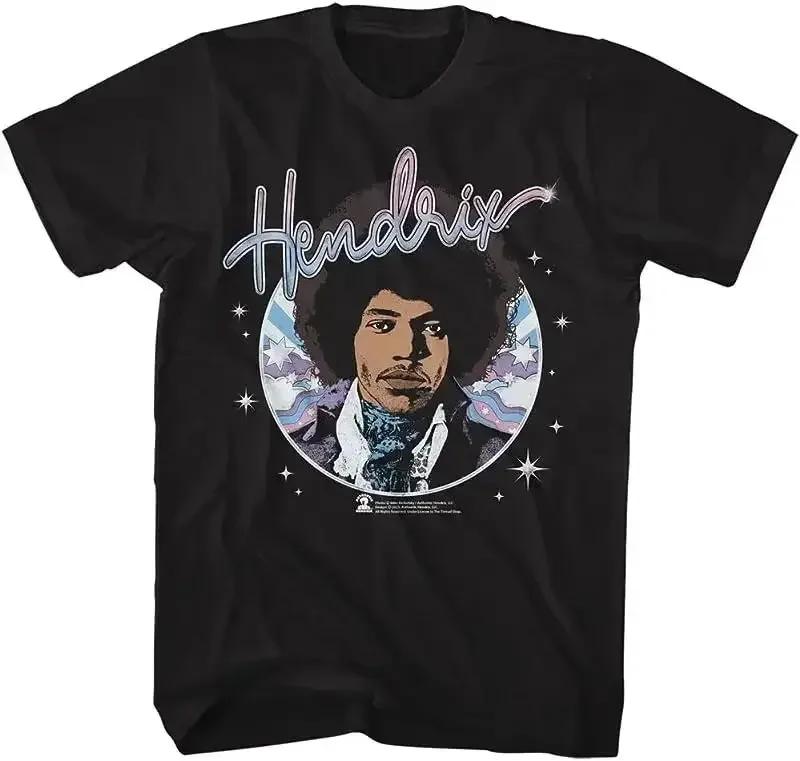 90s Y2k Vintage Rock Tops Jimi Hendrix Rock Musiciant Shirt Print Cotton Tshirts Casual Loose Tee Shirt Unisex Fans Gift