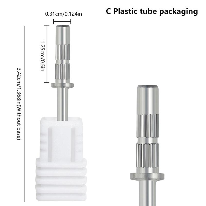 1 шт. 3,1 мм оправка для ногтей шлифовальные ленты из нержавеющей стали для маникюра держатель для наждачной бумаги 3/32 аксессуары для дрели для ногтей