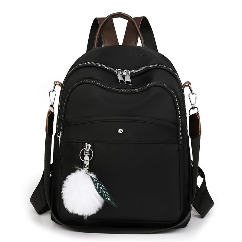 Женский однотонный рюкзак для поездок на работу, дорожная сумка, многофункциональная сумка на плечо