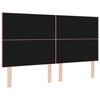 Headboard Pink 180 cm Velvet