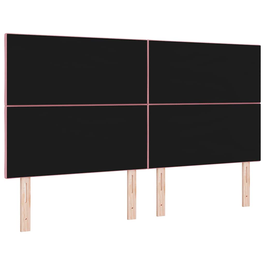 Headboard Pink 180 cm Velvet