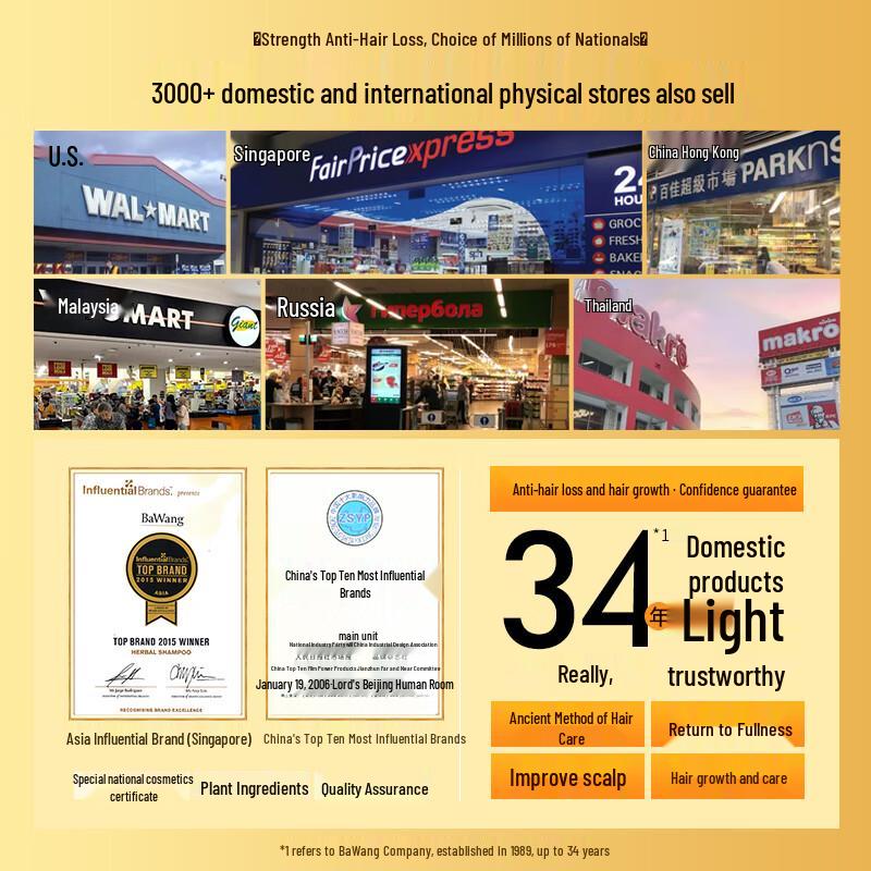 Сыворотка для роста волос и против выпадения волос BaWang