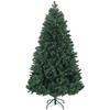 180cm Artificial Christmas Tree with 1061 Branches and Metal Base, Green