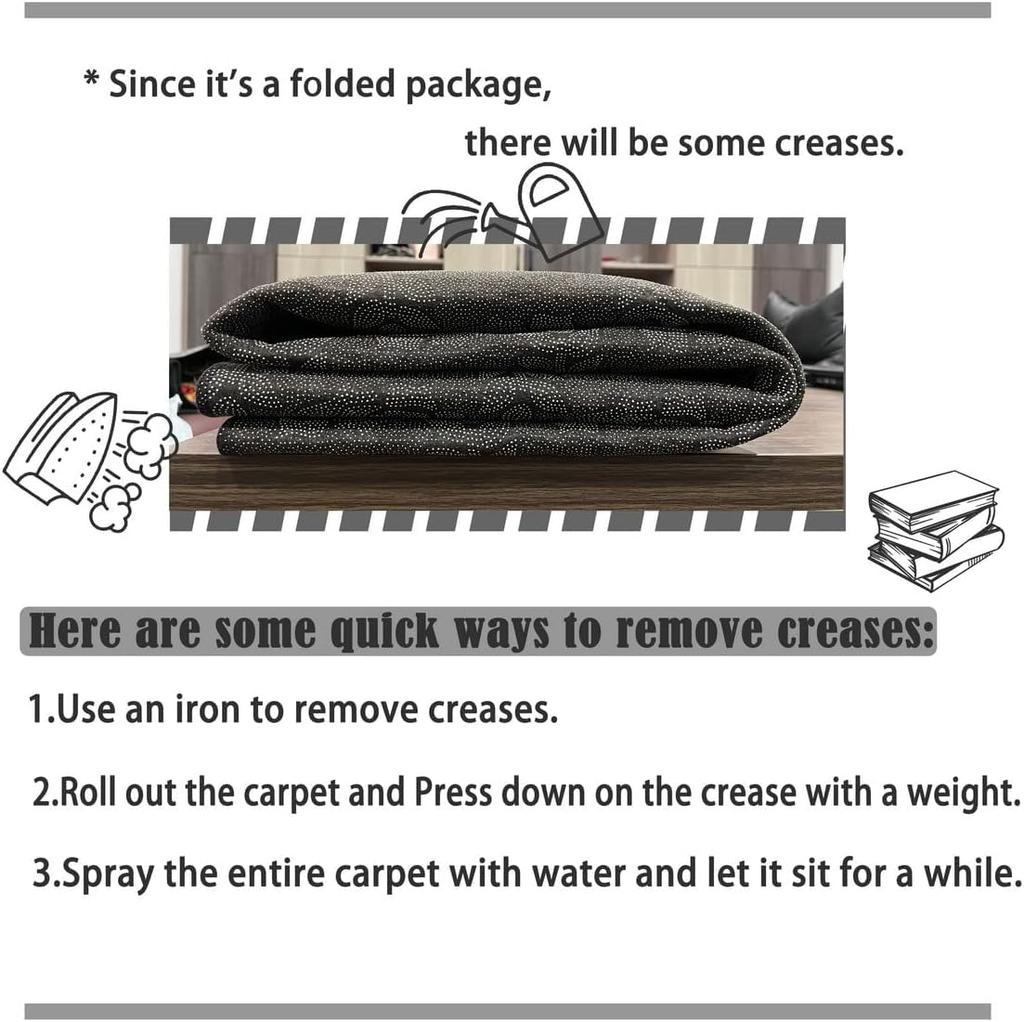 Outdoor Rugs for Garden Patio Waterproof Indoor Outdoor Area Carpet Mat for Camper Balcony Backyard Deck Home Decoration