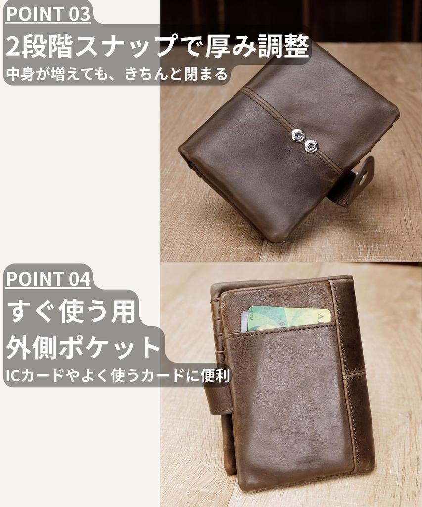 Ventury Bifold Настоящая Кожаная Кошелек Мужской, Кошелек для Карт и Монет, Большой, Вмещает 13, С Отделением для Монет, Простой, Винтажный Коричневый, Кожа, Держатель, Карман, Вместимость, Карты, Кошелек,