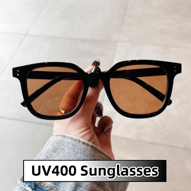 Модные квадратные солнцезащитные очки унисекс с защитой UV400, стильные линзы для улицы, вождения, путешествий