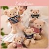 Wear Sweater Teddy Bear Plush Toy Cartoon Stuffed Doll Decoration Gift Kids