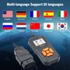 V318 OBD Code Reader Автоматический сканер с цветным экраном, 10 языками и 9 протоколами для обнаружения неисправностей