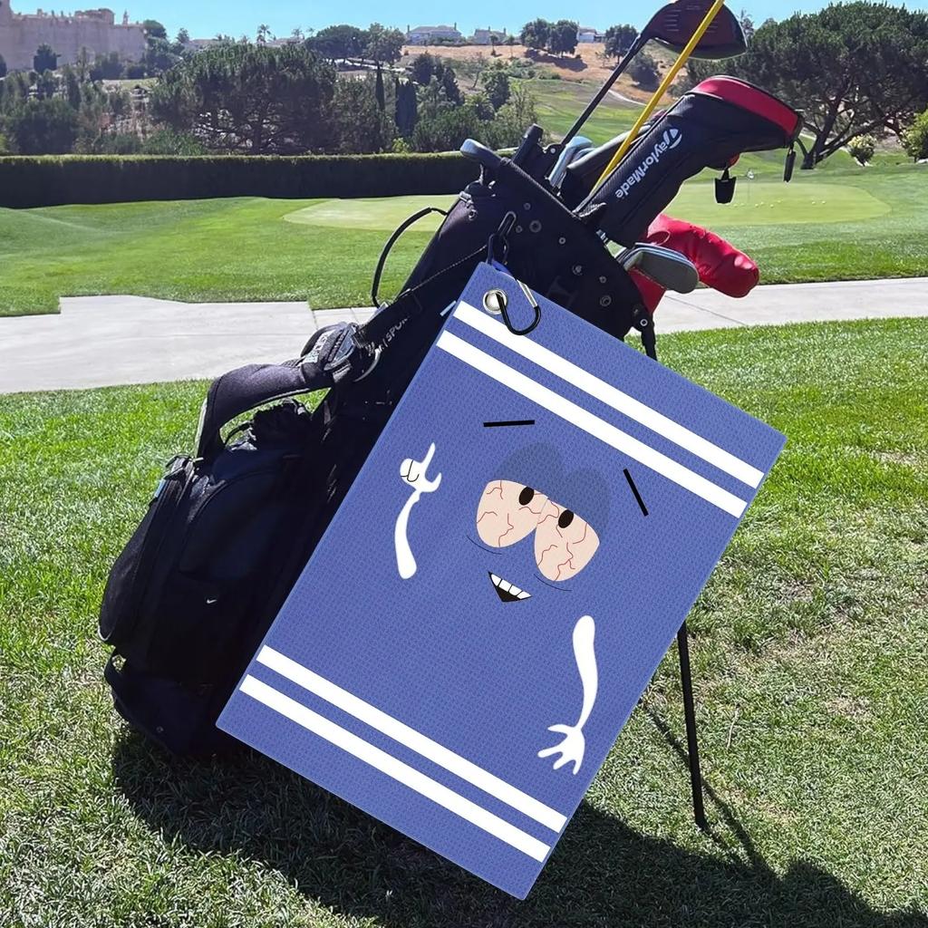 Забавное полотенце для гольфа из микрофибры премиум-класса, полотенца для гольфа с принтом для сумок для мужчин и женщин, отличные аксессуары для гольфа для мужчин-гольфистов