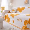 INS Style Flower Sofa Towel Four Seasons Universal Anti-Scratching Sofa Cover Cloth Full Covered Sofa Cover Sofa Cover Dustproof