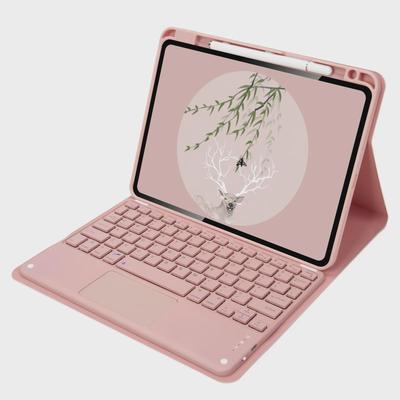IPad Pro 11" (2021) Кожаный чехол с беспроводной Bluetooth-клавиатурой Air4 и слотом для стилуса Xiaomi 5