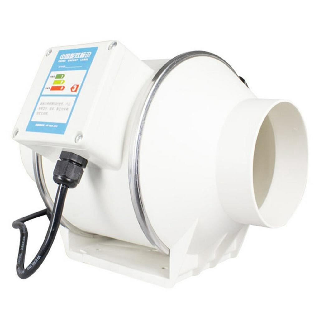 4 "6" вытяжной вентилятор для дома, бесшумный линейный канальный вентилятор, вытяжка для ванной комнаты, вентиляция, кухня, туалет, стена для очистки воздуха, 220 В