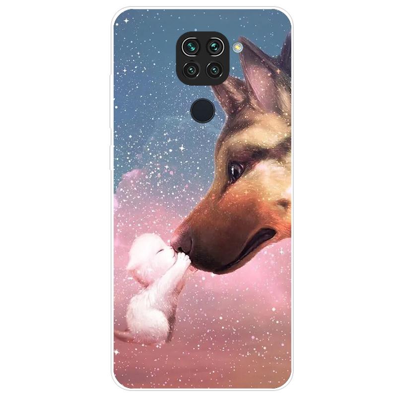 Чехол для телефона Xiaomi Redmi Note 9 Чехол 6.53;' Мягкий силиконовый чехол-накладка из ТПУ для Xiaomi Redmi Note 9, чехол-накладка Fundas Para