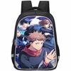 Spacious Jujutsu Kaisen Backpack For Kids With Lightweight Oxford Fabric