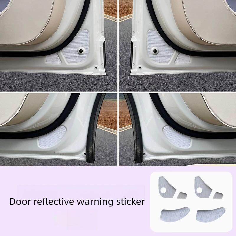 Luminous Warning Reflective Sticker for NIO Firefly Car Door Multifunctional Creative Safety Vinyl Strip