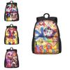 The Amazing Digital Circus School Bag For Boys And Girls Breathable And Durable 3rd-4th Grade Trendy And Cool Style Polyester Material