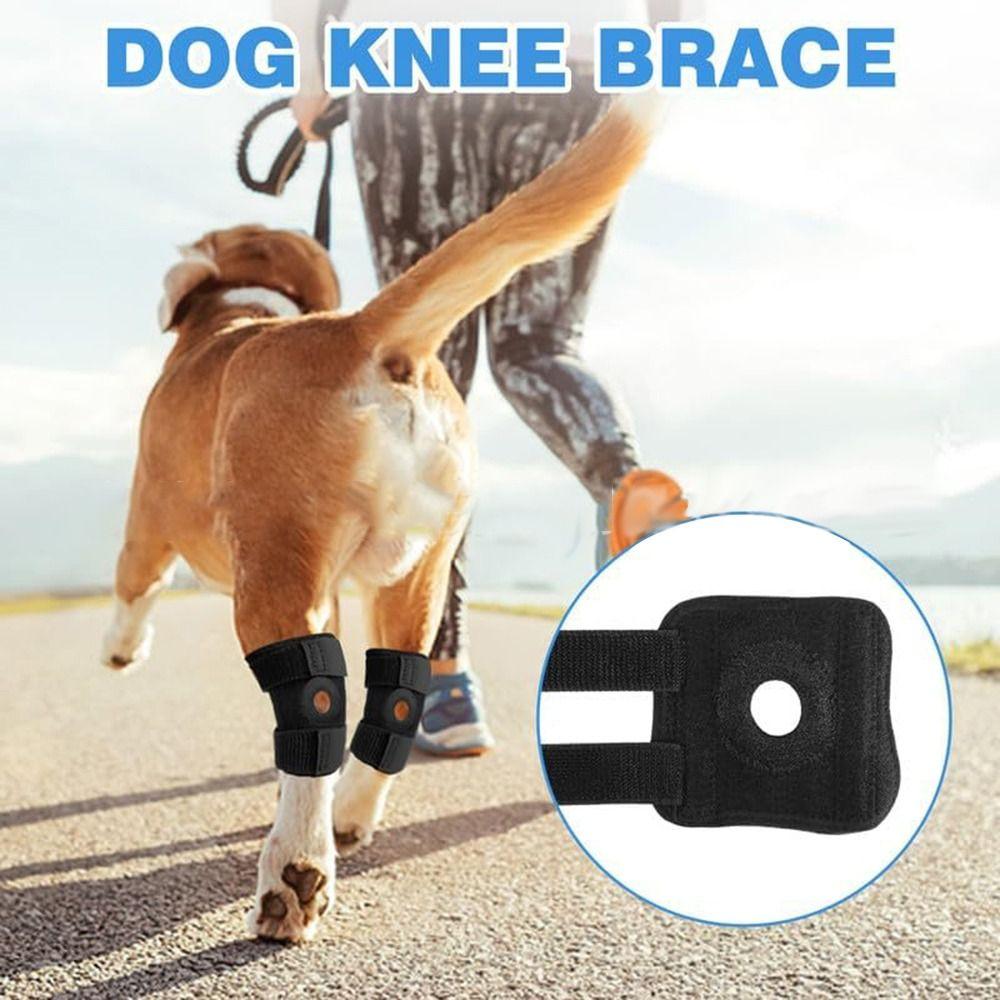 2pcs Pet Joint Protection Sleeve Dog Knee Pads Knee Support Frame Pet Leg Protective Gear Pet