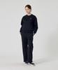 HYPERREET Unisex Cushion Fabric Semi-Wide Pants [Matte Black]_Hf4Tp082
