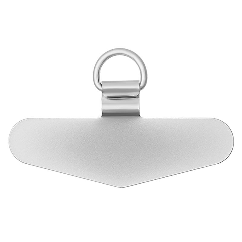 D-образное кольцо, шнурок для телефона, металлическая нашивка-подушечка для ремешка-шнурка для телефона