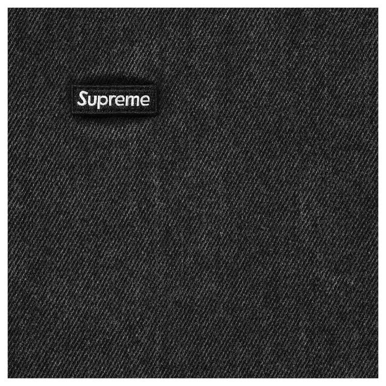 Supreme Small Box Denim Shirt Black