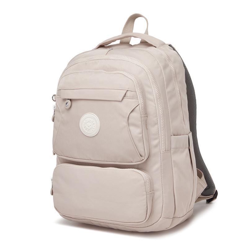 Lightweight Waterproof Nylon Backpack for Men & Women – Large Capacity, Multi-Compartment Design for Casual Travel and Commuting