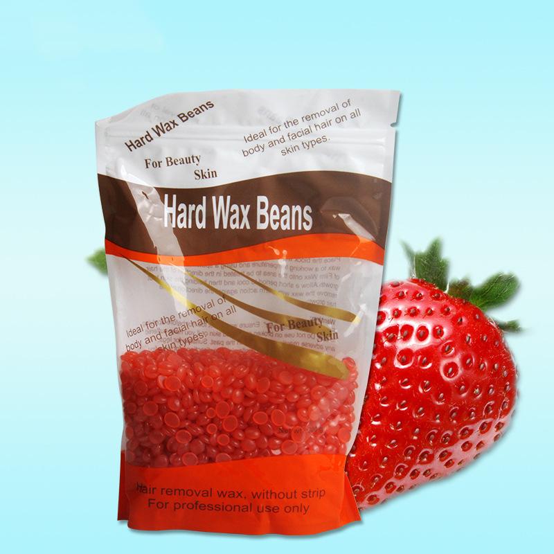 300 г Бобы твердого воска для удаления волос, Гранулы пленочного воска без полосок для лица, подмышек, рук