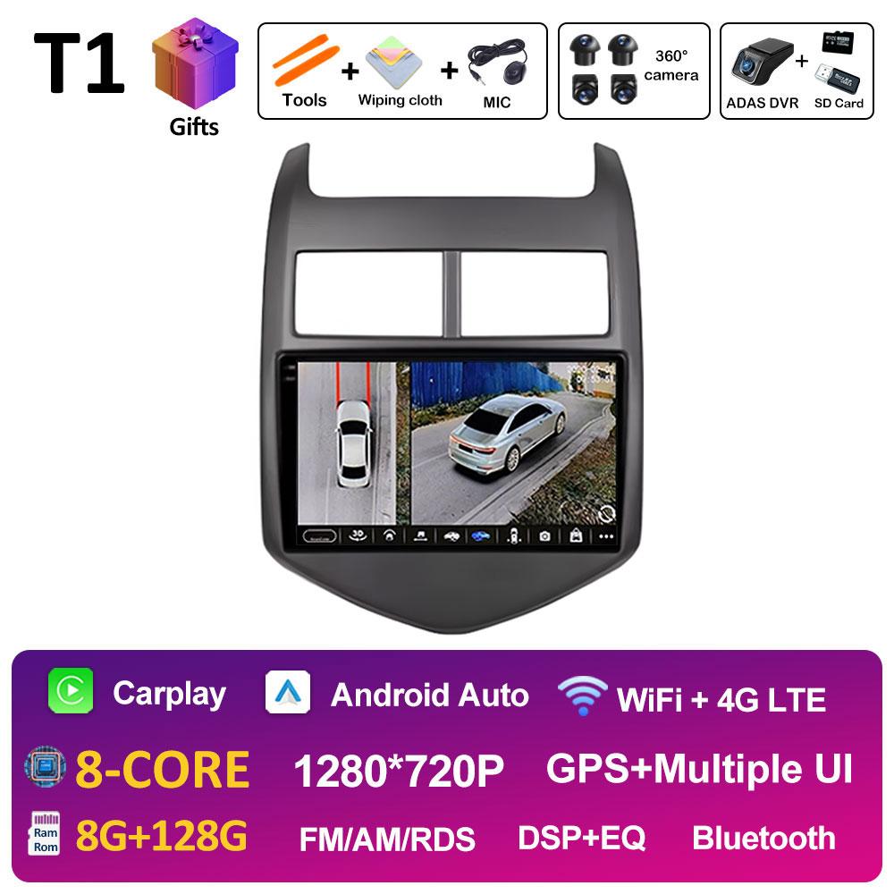 Для Chevrolet AVEO Sonic 2011 2012 2013 Интеллектуальная система Беспроводной Carplay Автомобильный мультимедийный аудио-видео проигрыватель GPS-навигация BT
