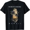 Серф Борд North Shore Гавайи Оаху Халеива Серфер Футболка