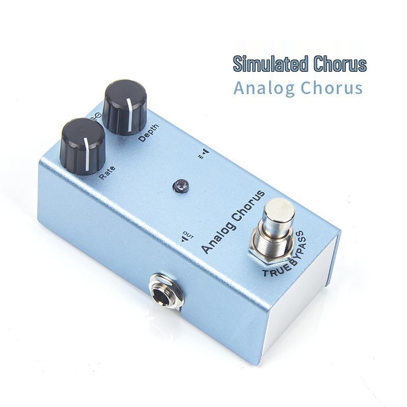 Electric Guitar Distortion & Reverb Effects Pedal