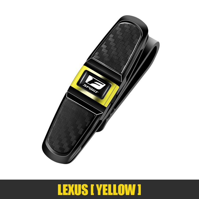 Car Interior Glasses Clip Storage Holder Accessories For Lexus RX450h RX400h RX IS350 IS200 UX250h IS250 RX330 GX Ct200h NX300h