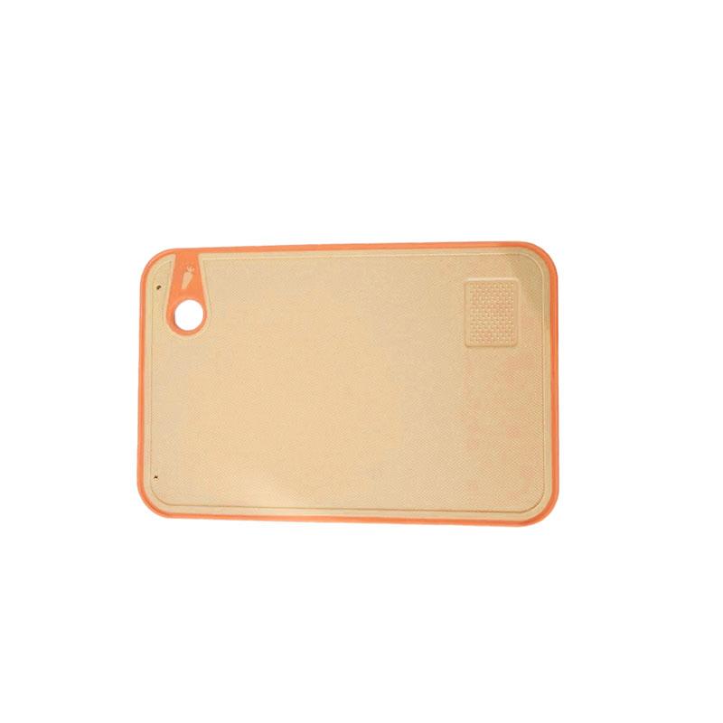 Двусторонняя разделочная доска с защитой от плесени, многофункциональная противоскользящая и антибактериальная пластиковая липкая доска, необходимая кухонная нарезка